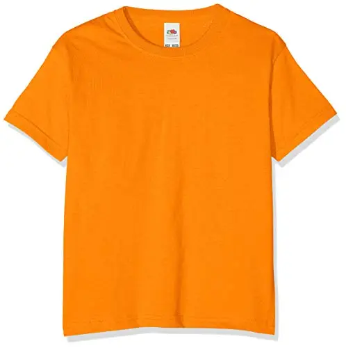 Fruit of the Loom T-shirt Bambino Arancione 2802158