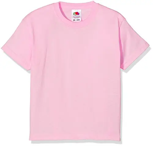 Fruit of the Loom T-shirt Bambino Rosa 2531060