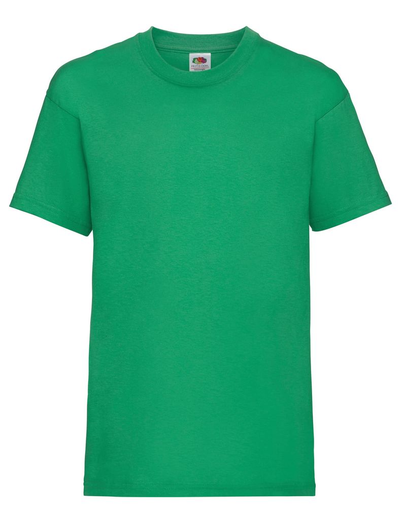Fruit of the Loom T-shirt Bambino Verde 64004