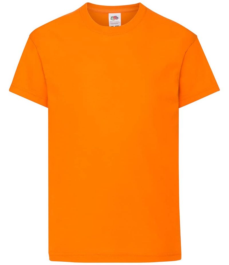 Fruit of the Loom T-shirt Arancione 63112