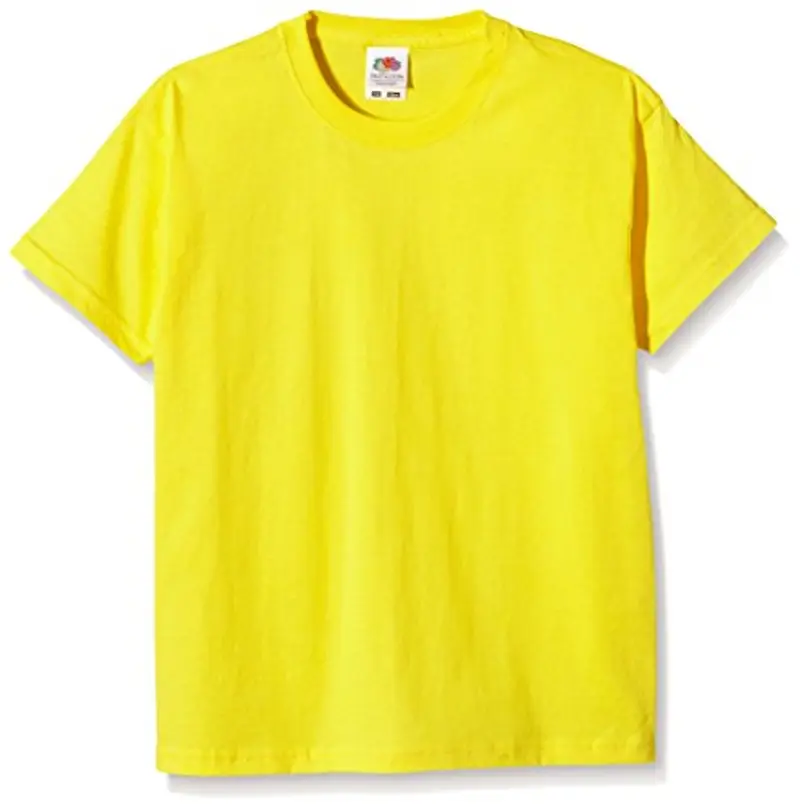 Fruit of the Loom T-shirt Giallo 2164411