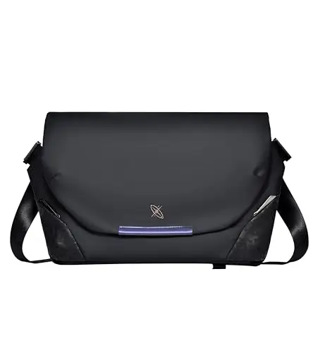 FSD.WG Herren-Umhängetasche Nylon-Umhängetasche Wasserdichte Umhängetasche Multi-Pocket-Typ Arbeitstasche für Männer