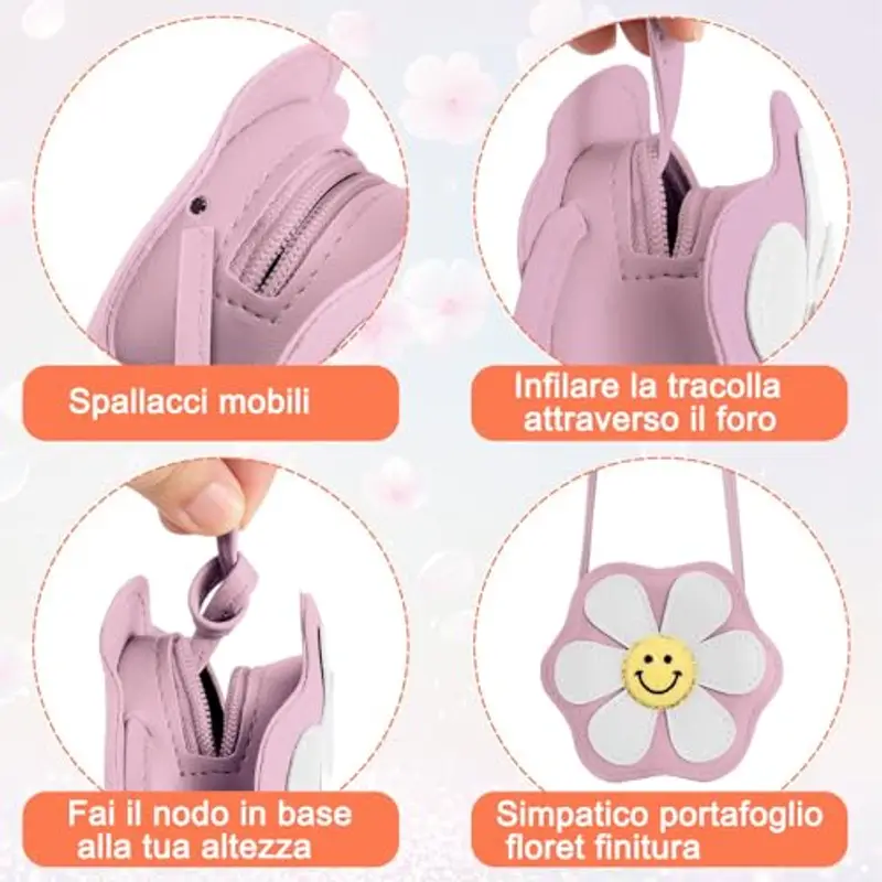 Fuaihui Borsa a tracolla Porpora 1348954 miniatura 3