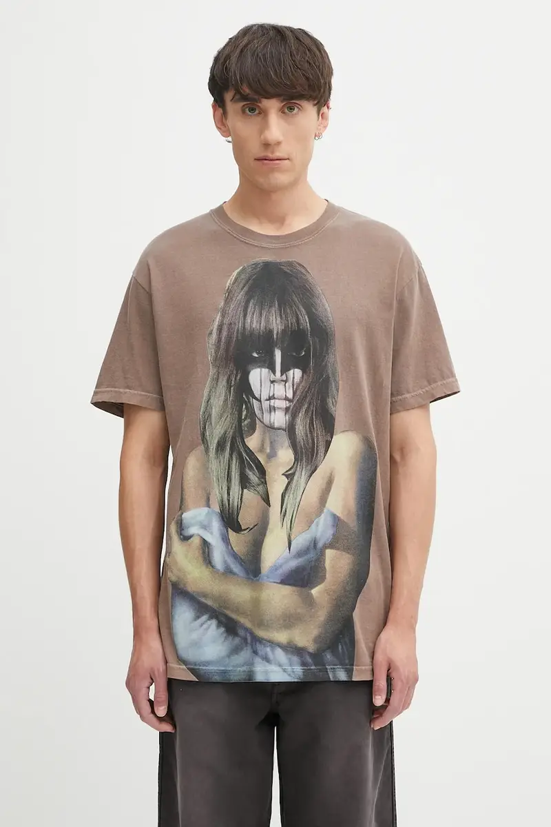 Fucking Awesome T-shirt Uomo Marrone 2251730