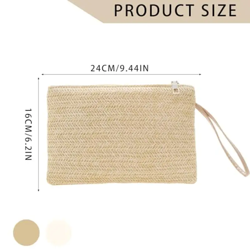 FUIPVGI Pochette Donna Beige 1209377 miniatura 2