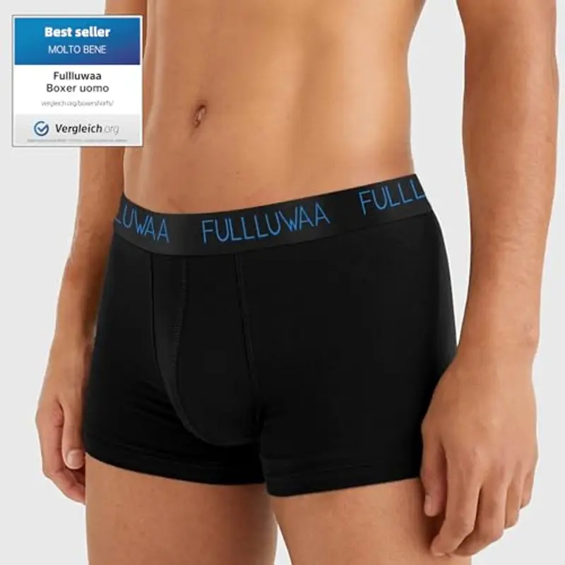 Fullluwaa Boxer Uomo Multicolore 2200510 miniatura 2