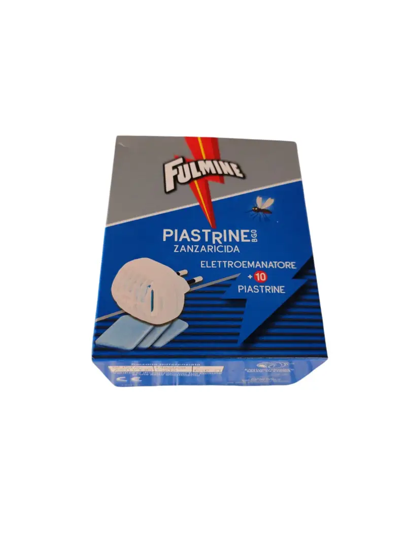 Set Antizanzare Elettroemanatore Con 10 Piastrine