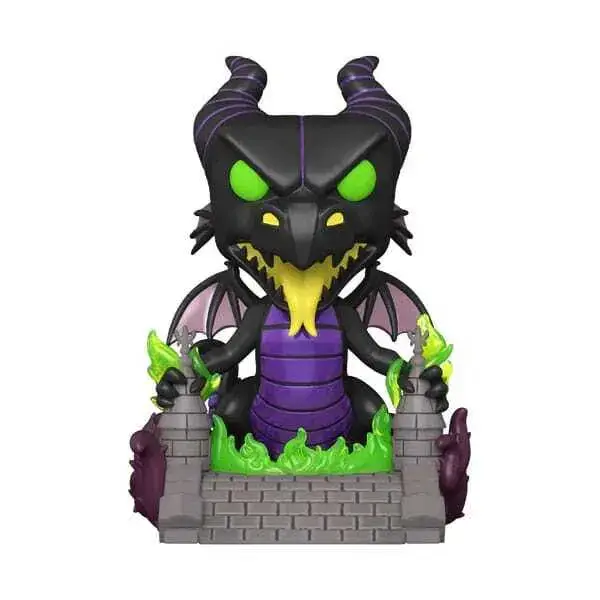 La Bella Addormentata da collezione pop! deluxe in vinile Maleficent sul ponte Funko