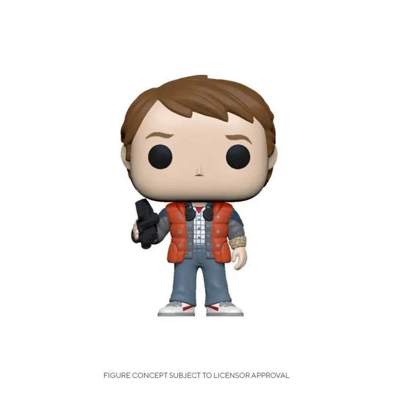 Statuetta da collezione di Ritorno al futuro Funko POP! Vinyl Marty in Puffy Vest