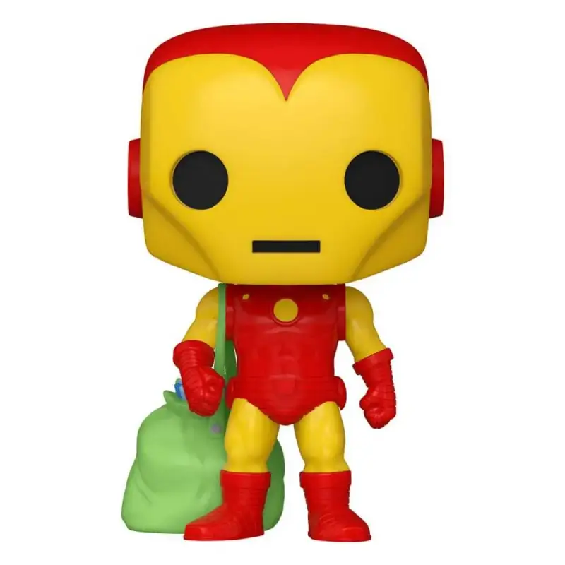 Statuetta da collezione Funko Marvel Holiday POP! Marvel Vinyl Iron Man