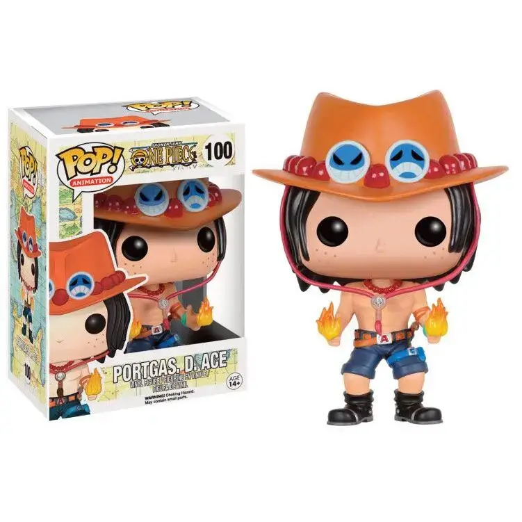 Statuetta da collezione Funko One Piece POP! Television Vinyl Portgas D Ace