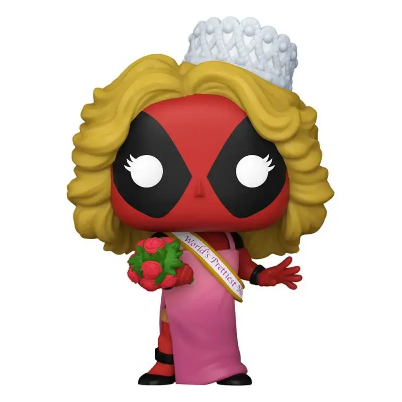 Statuetta da collezione in vinile Funko Deadpool Parody POP! Beauty Pageant