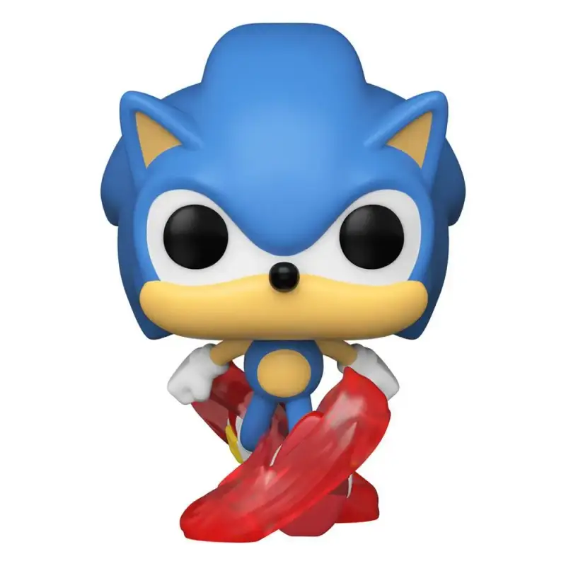 Statuetta da collezione in vinile Funko Sonic the Hedgehog POP! Games Sonic 30th - Running Sonic