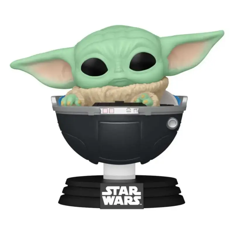 Statuetta da collezione in vinile Funko Star Wars The Mandalorian POP Grogu