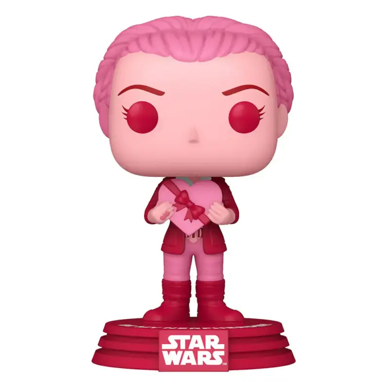 Statuetta da collezione in vinile Funko Star Wars Valentines POP! Leia