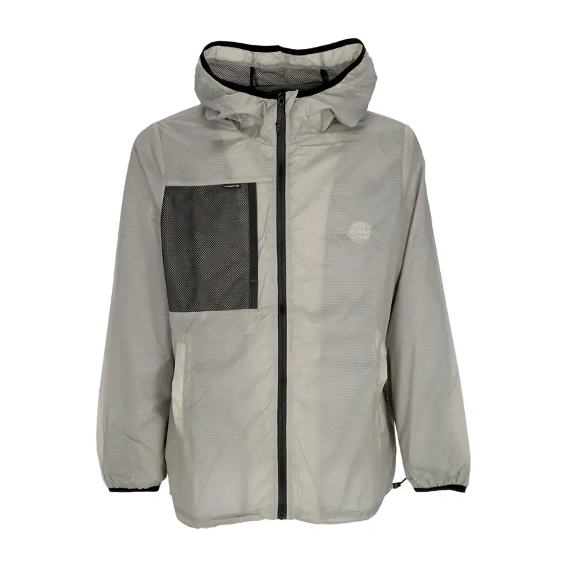 Giacca a Vento Uomo Yeti Nylon Ripstop Windbreaker Grey