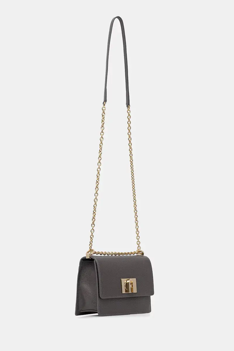 Furla Borsa a mano Grigio 3841993 miniatura 2