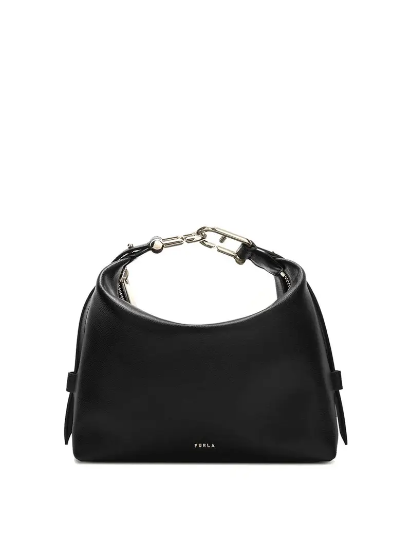 Borsa A Spalla Tonie M Hobo In Pelle Nero
