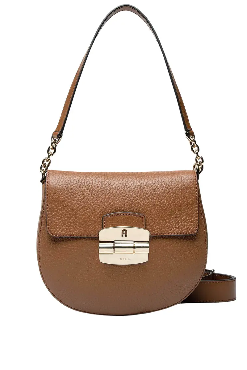 Borsa Club 2 Mini Crossbody Marrone
