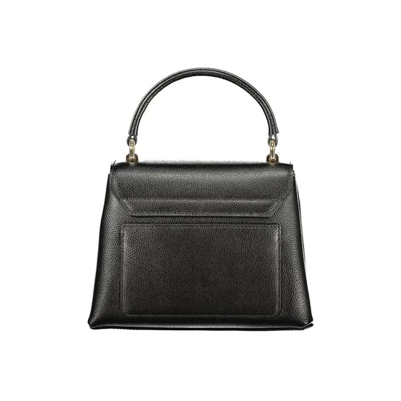 Borsa Donna Nera Mano Tracolla Pelle 1927 Logo Nero miniatura 2