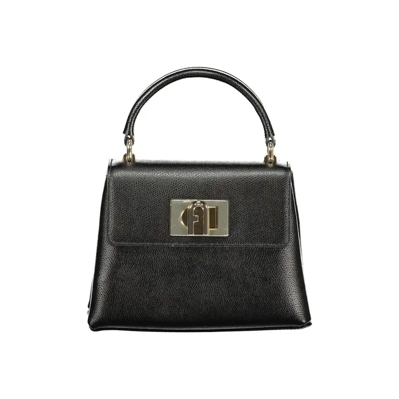 Borsa Donna Nera Mano Tracolla Pelle 1927 Logo Nero