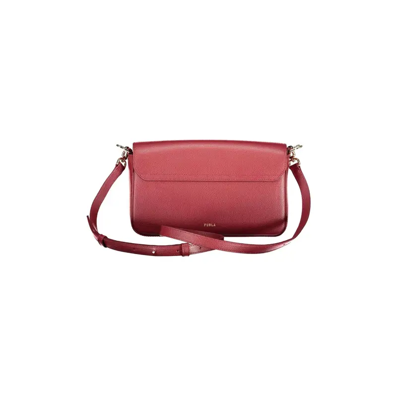 Borsa Donna Rossa Tracolla Pelle Iride Logo Rosso miniatura 2