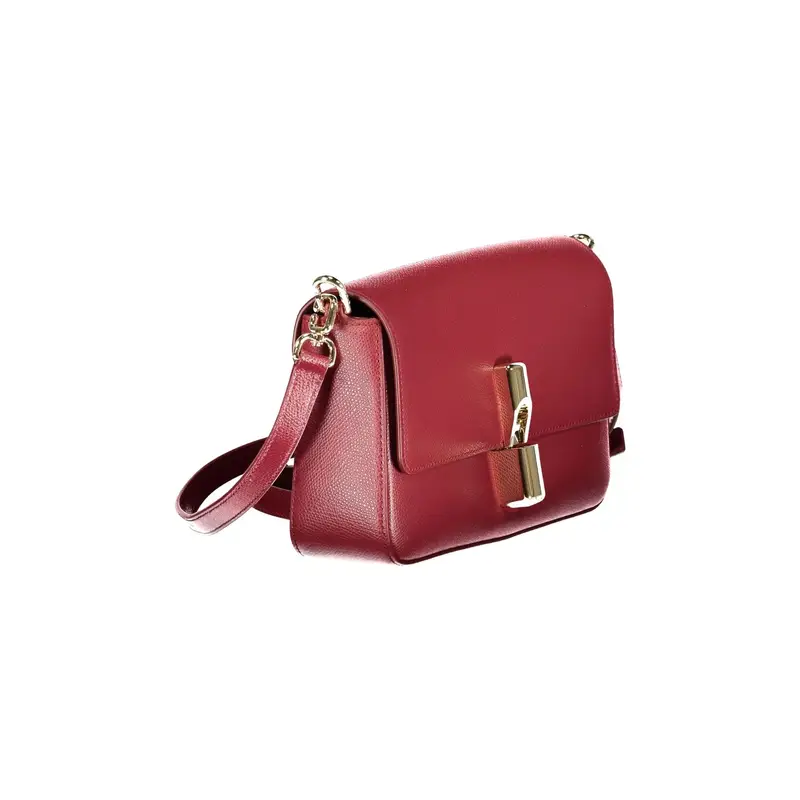 Borsa Donna Rossa Tracolla Pelle Iride Logo Rosso miniatura 3