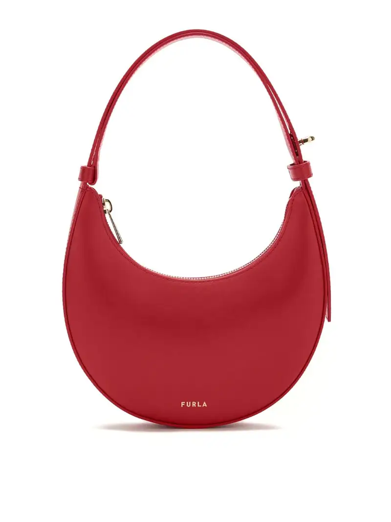 Borsa Hobo Mini Delizia In Pelle Rosso