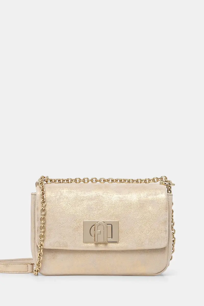 borsa in pelle scamosciata colore beige BAFKACO BX3355 CGD00