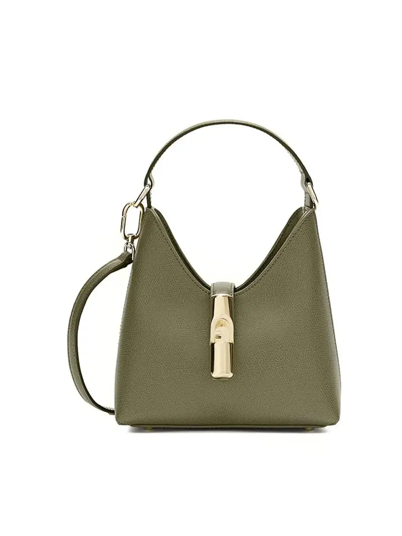 Borsa Iride Mini In Pelle Verde