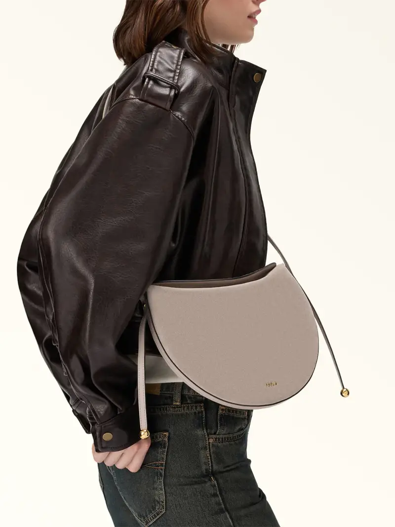 Borsa moonstone BEIGE miniatura 3