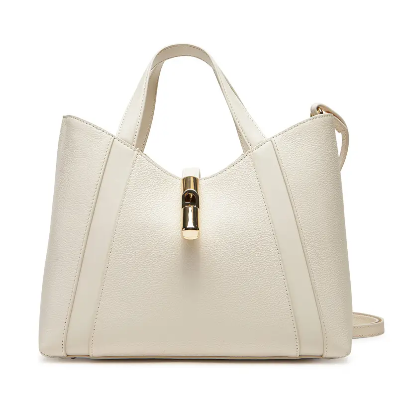 Borsetta Furla Goccia S WB01789 BX3353 KH PNN00 Écru Écru