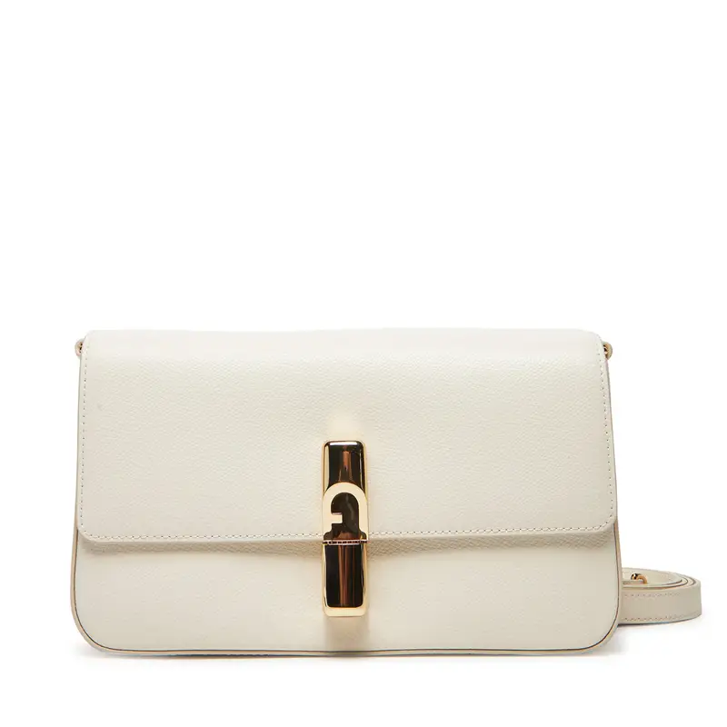 Borsetta Furla Iride S WB01826 ARE000 CN PNN00 Écru Écru