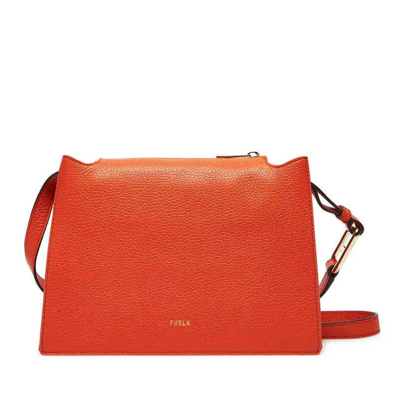Borsetta Furla Nuvola S Crossbody WB01275-BX2045-O6000-1007 Czarny WB01275 HSF000 CN KP000 Arancione