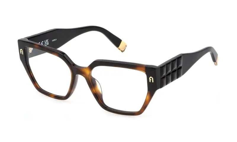 Furla Donna VFU775  01AY Montature da vista Acetato Havana  Squadrata