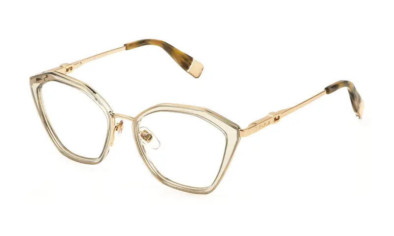 Furla Donna VFU831  300Y Montature da vista Metallo Oro  Geometrica