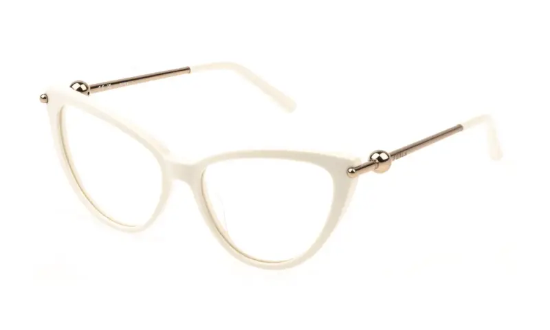 Donna VFU946 03GF Montature da vista Acetato Avorio Farfalla