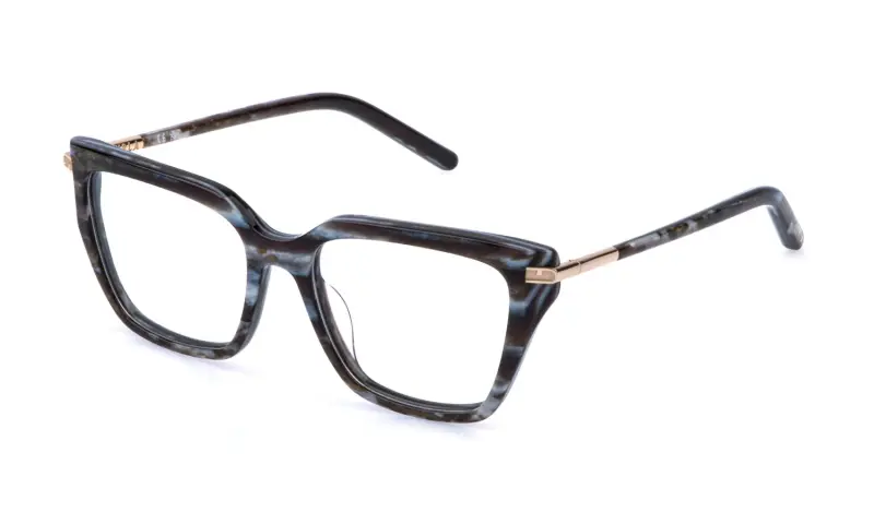 Donna VFU999 0U25 Montature da vista Acetato Squadrata