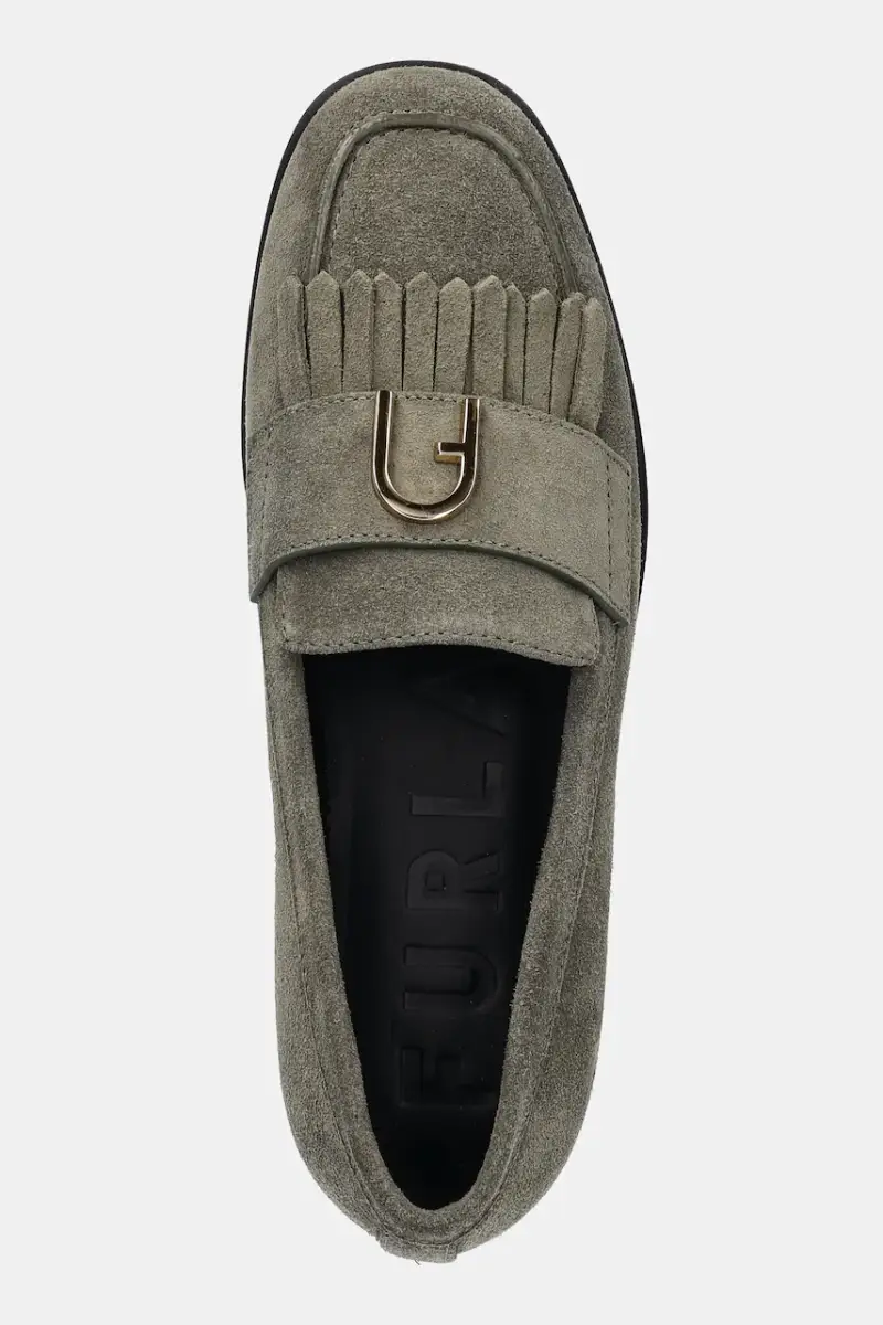 Furla Mocassini Donna Verde 3277376 miniatura 4