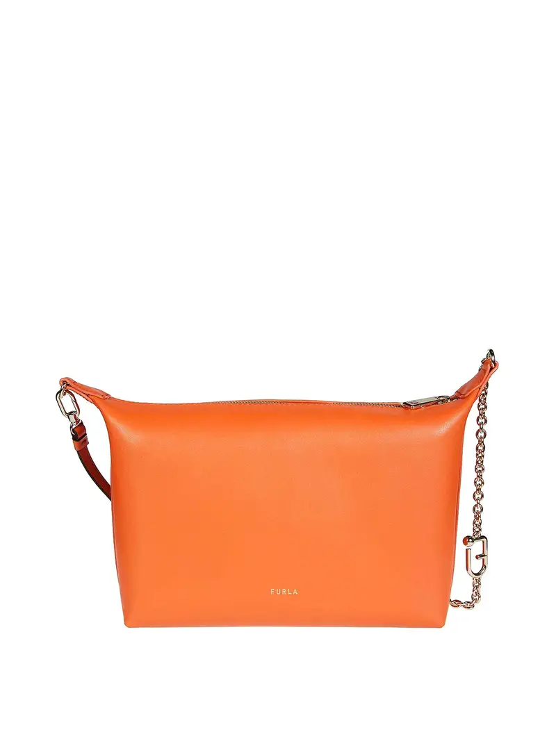 Nuvola Mini Crossbody Hobo Rosso