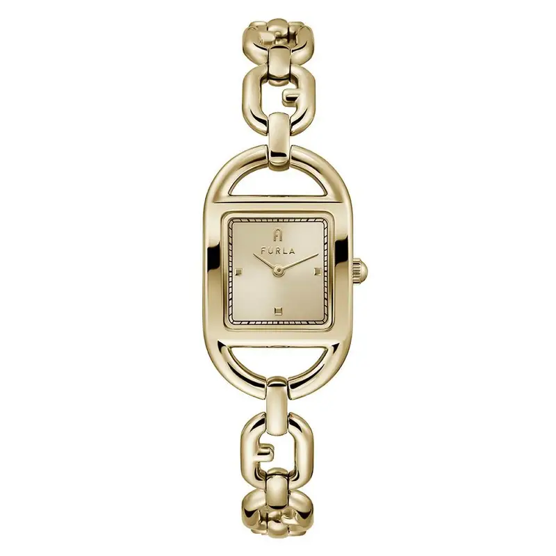 Orologio Al Quarzo Furla Chain Square Logo Ww00026008l2