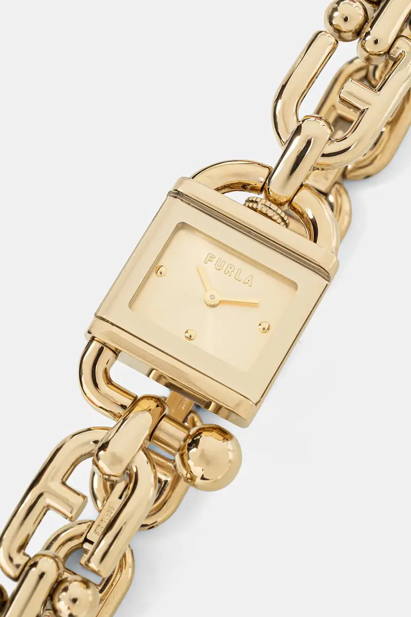 Furla Orologio oro con bracciale gioiello miniatura 2