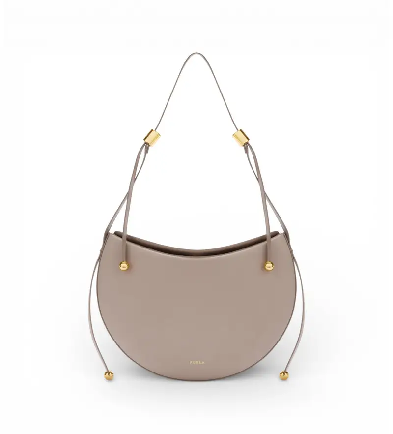 per donna WB01868-BX3104 Borsa color talpa Moonstone (OSFA), Casual, Pelle, Taupe Bronzo