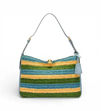 per donna WB02043-BX4447 Borsa morbida multicolore Sfera (OSFA), Casual, Poliestere