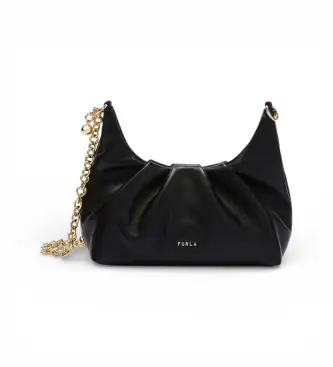 per donna WE00837-BX2269 Borsa a mano Delia in pelle nera (OSFA), Nero, Casual