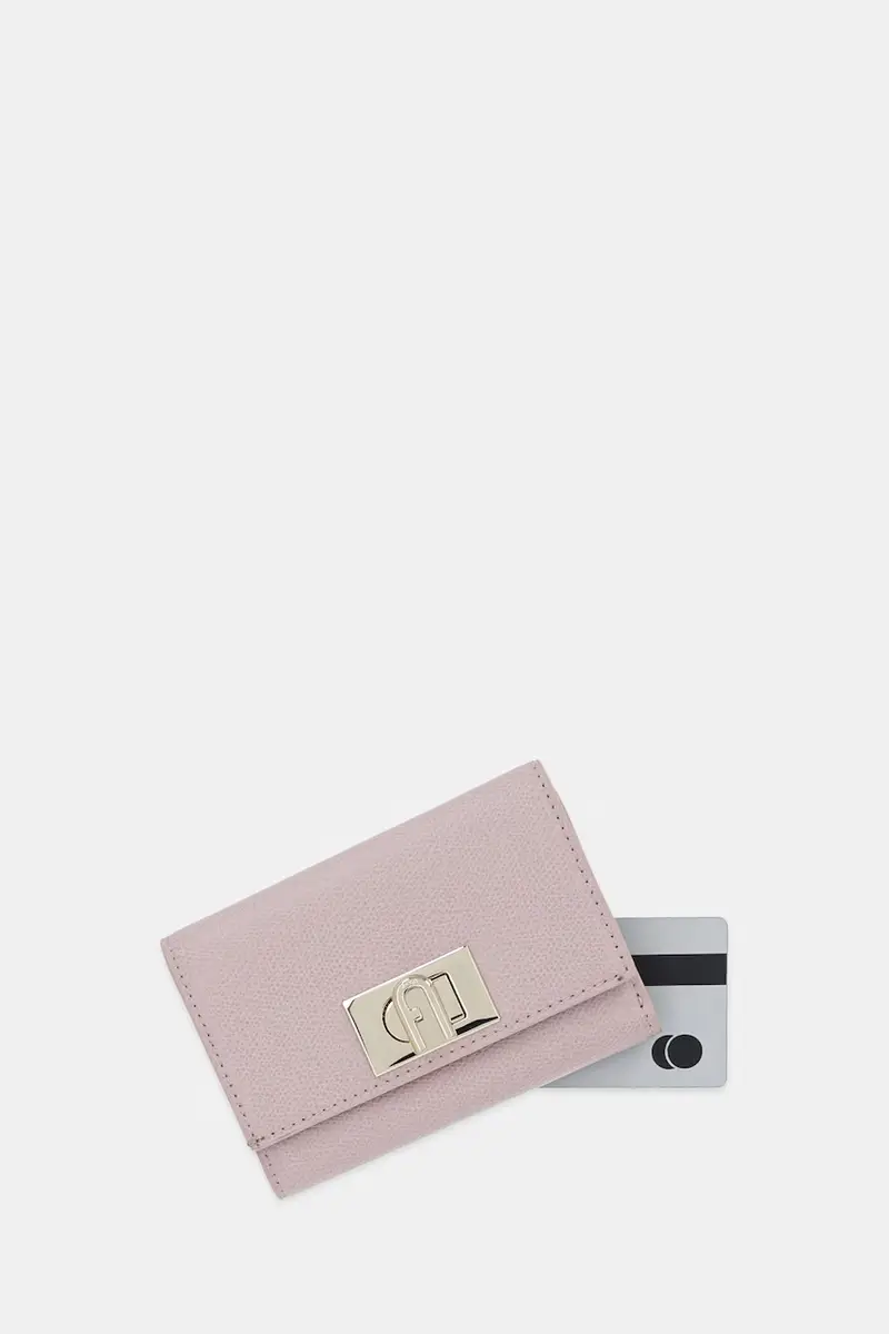 portafoglio in pelle donna colore beige WP00225.ARE000.2814S miniatura 3