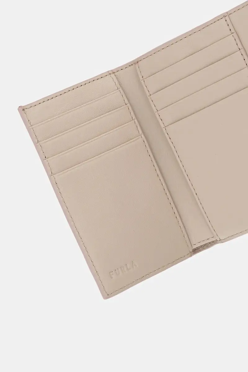 portafoglio in pelle donna colore beige WP00225.ARE000.2814S miniatura 4