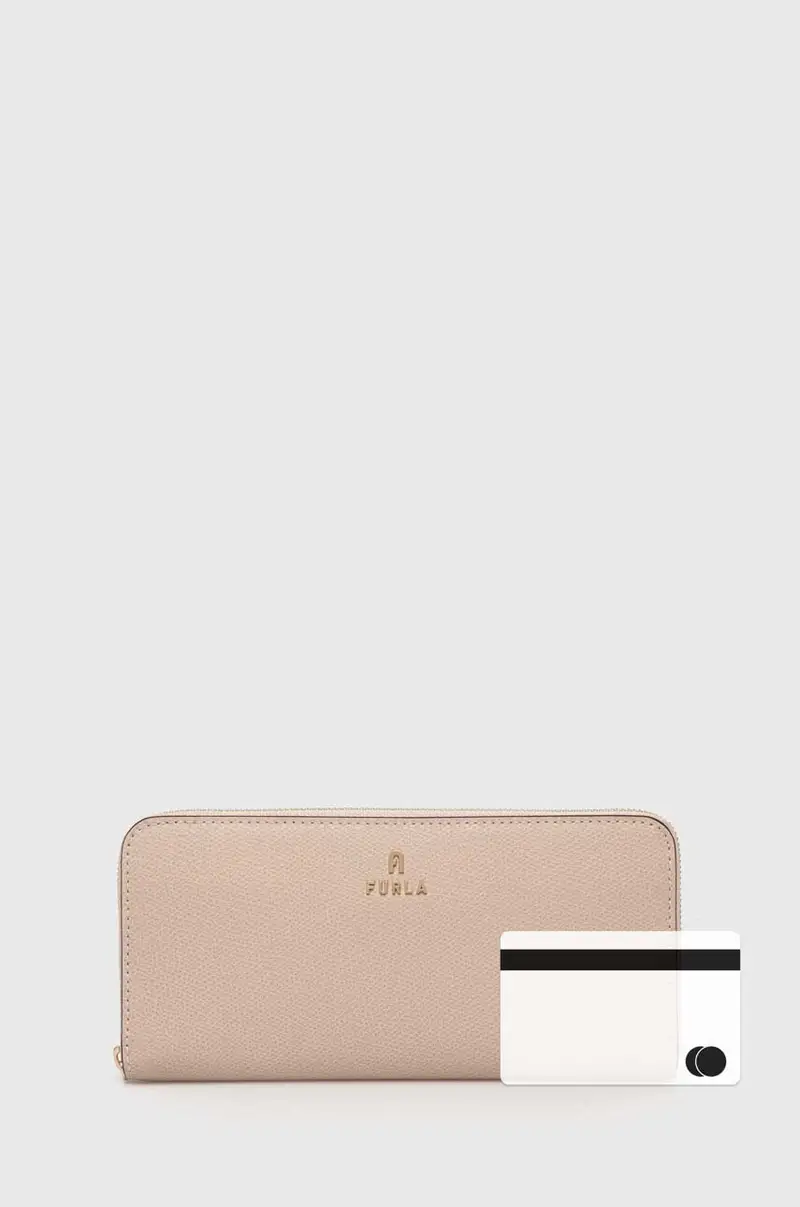 portafoglio in pelle donna colore rosa WP00313 ARE000 B4L00 miniatura 5