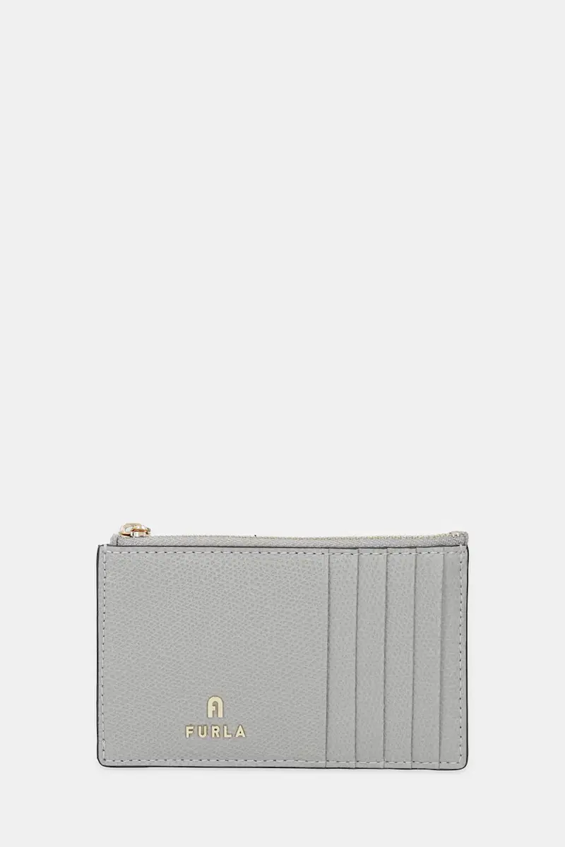 portafoglio in pelle Grigio