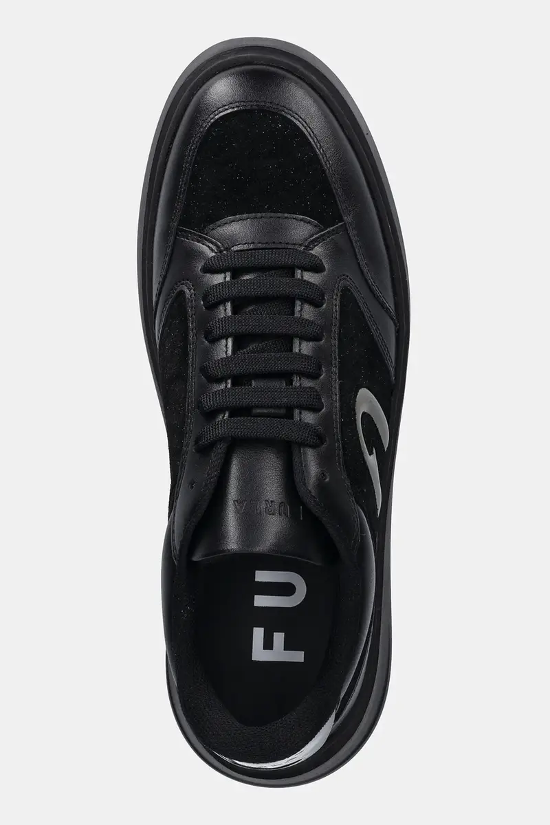 sneakers in pelle Lace-Up Sneaker T.3 donna colore nero YJ92SPT BX4243 F2200 miniatura 4